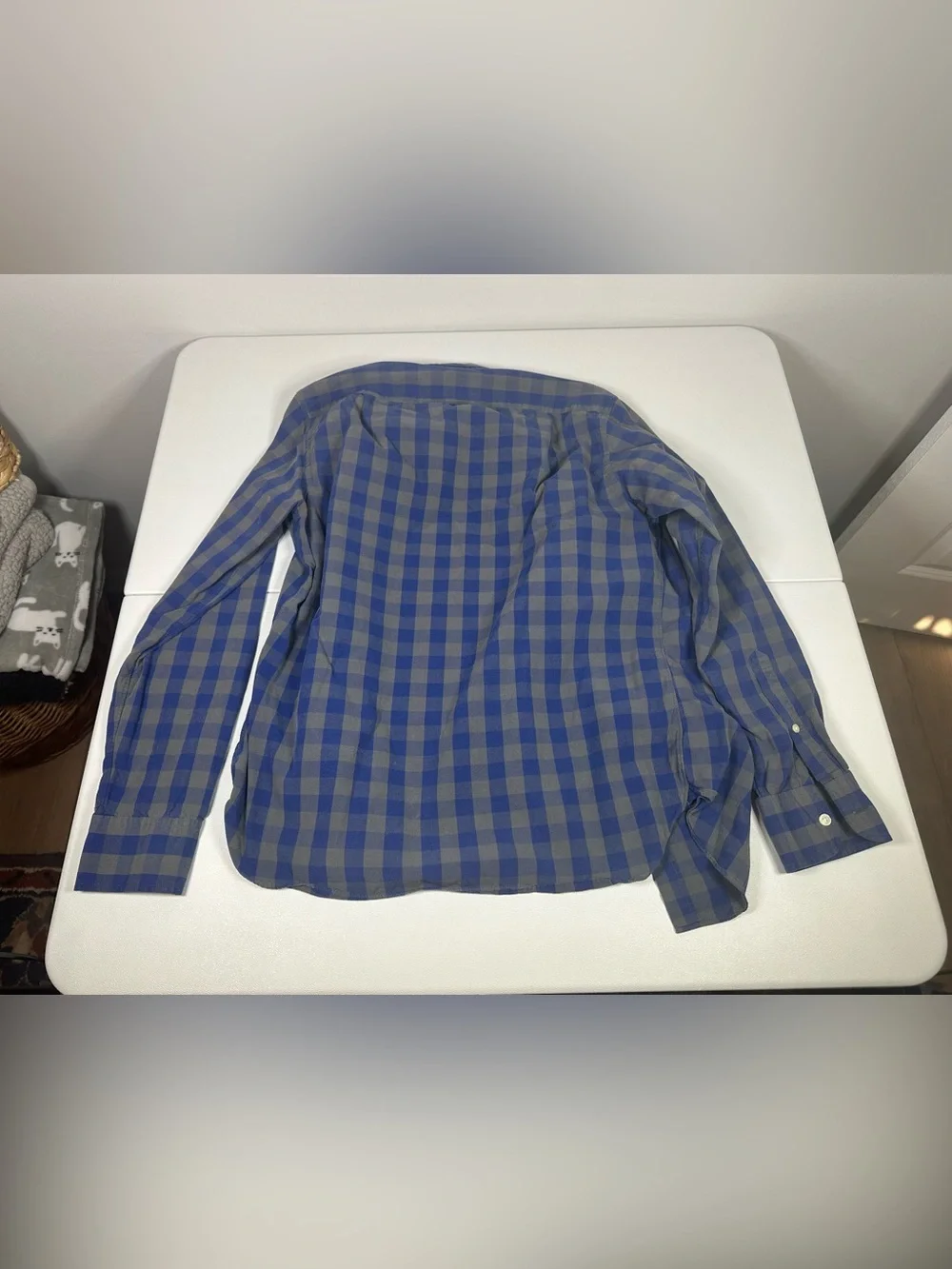 J. Crew Gingham Plaid Slim Fit Button Down Shirt